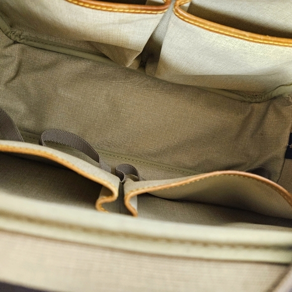 Louis Vuitton Deauville 1998 Monogram Handbag In Brown Canvas And Leather - Picture 12 of 14